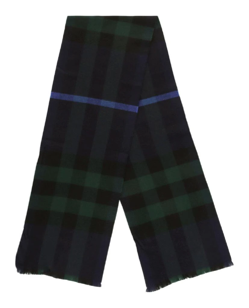 商品Burberry|Check Plaid Wool Scarf,价格¥2244,第2张图片详细描述