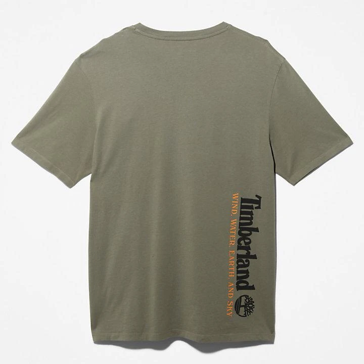 商品Timberland|Wind, Water, Earth and Sky™ T-Shirt for Men in Green,价格¥139,第2张图片详细描述