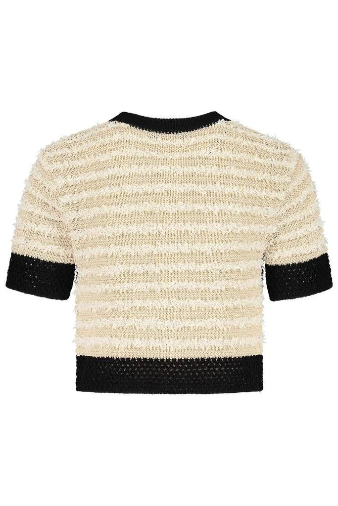 商品Balmain|Balmain Kids Button Detailed Straight Hem Knitted Top,价格¥2249,第2张图片详细描述