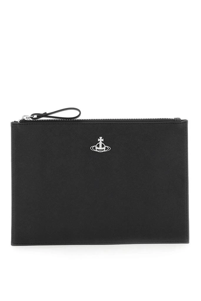 商品Vivienne Westwood|FAUX LEATHER POUCH,价格¥1224,第1张图片