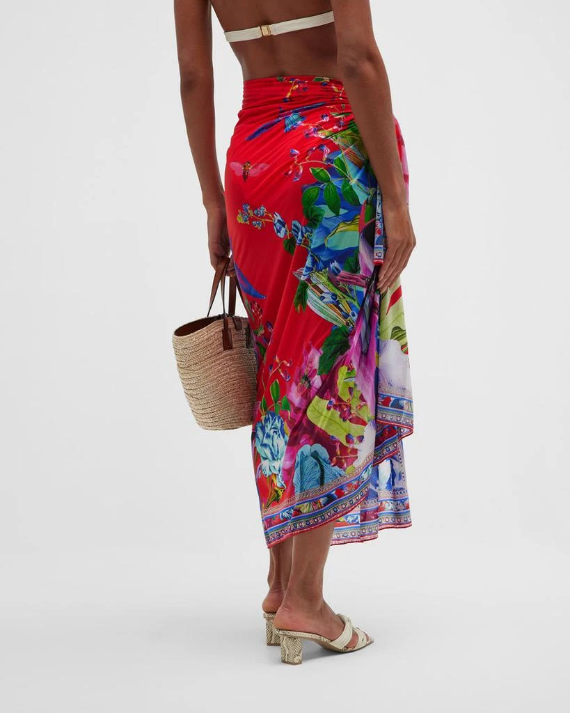Birds Of A Feather Long Sarong Coverup 商品