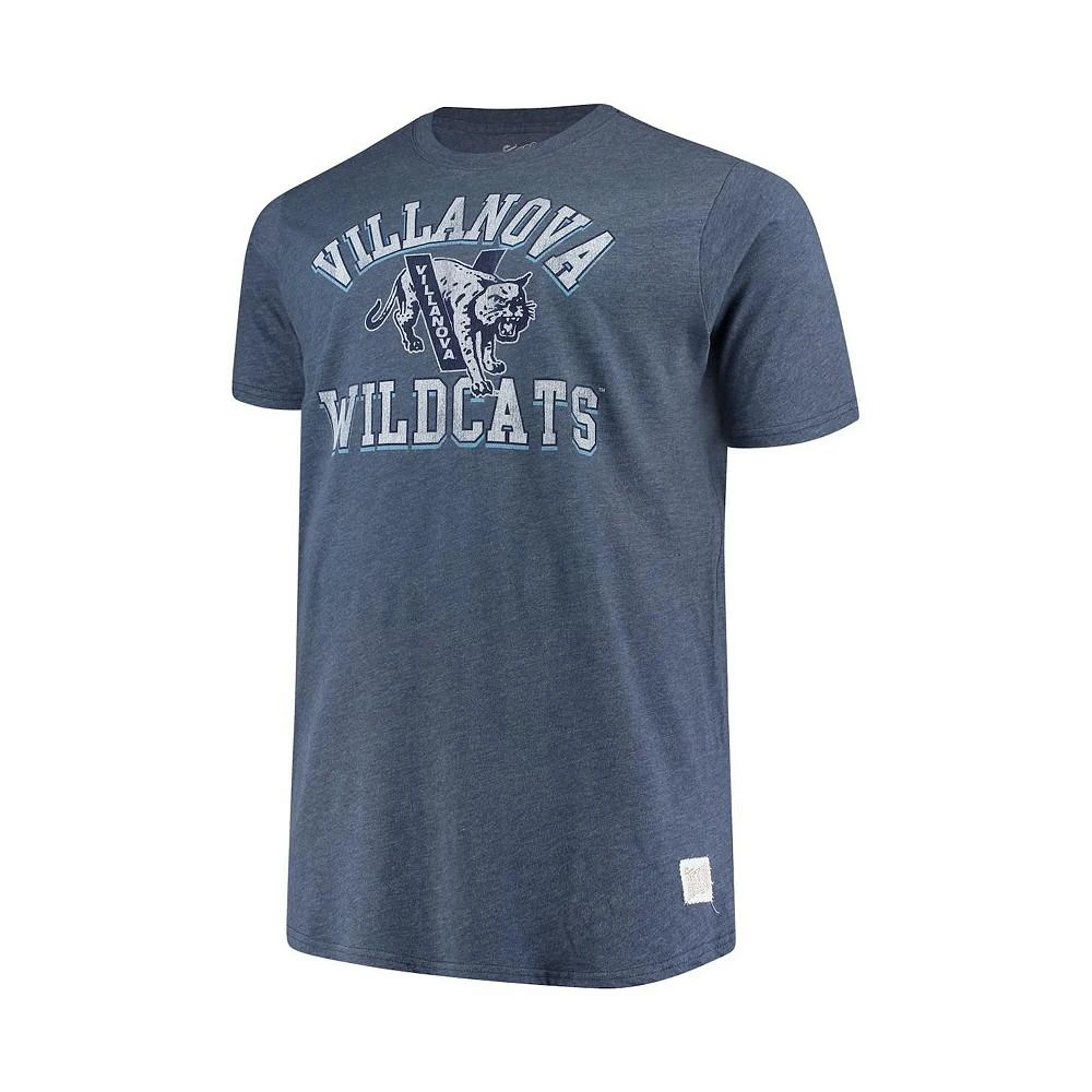 商品The Original Retro Brand|Men's Navy Villanova Wildcats Big and Tall Mock Twist T-shirt,价格¥308,第3张图片详细描述