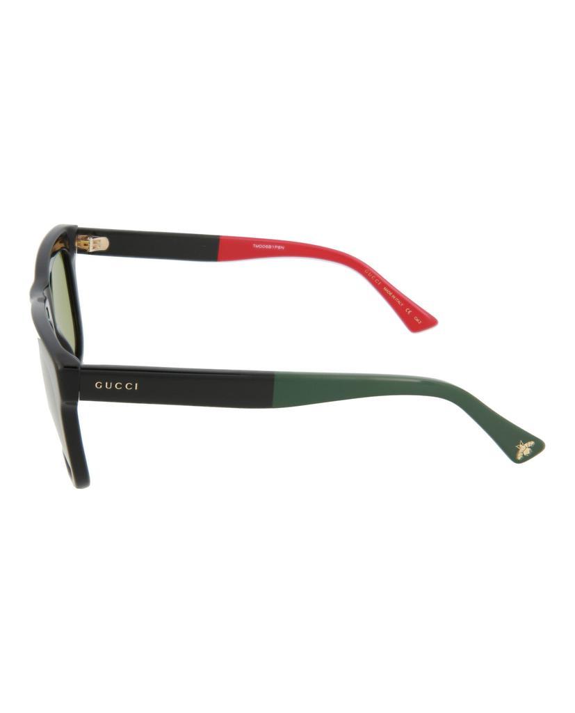 商品Gucci|Square-Frame Acetate Sunglasses,价格¥969,第5张图片详细描述