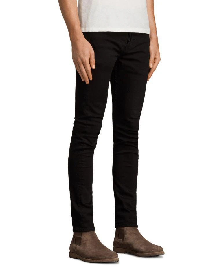 商品ALL SAINTS|Blouis Cigarette Slim Fit Jeans in Black,价格¥1127,第3张图片详细描述