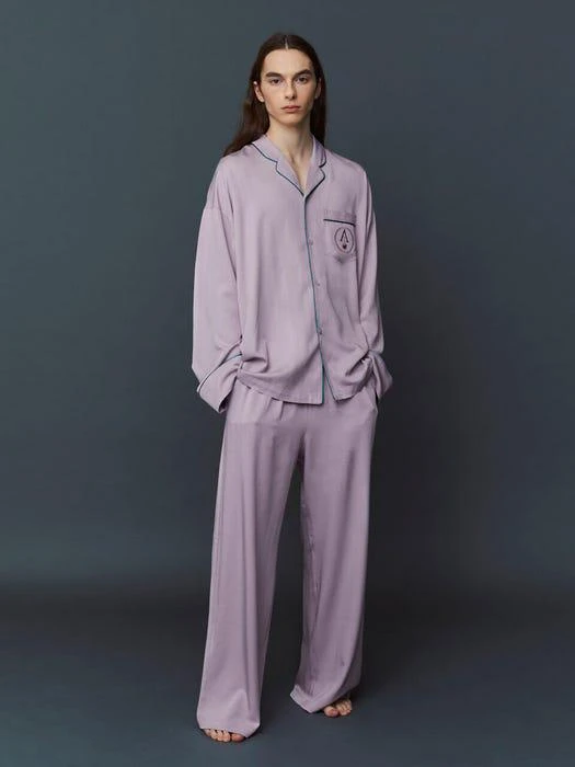 商品ATEMPO|Classic Pajama Set (Lilac),价格¥1192,第3张图片详细描述