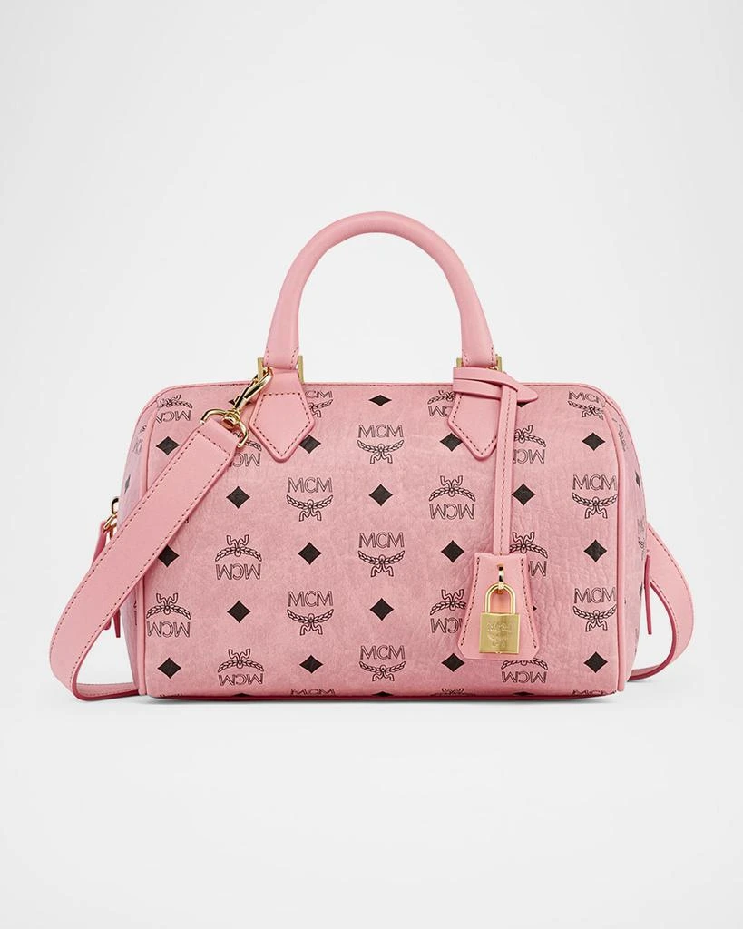 商品MCM|Ella Small Boston Visetos Top-Handle Bag,价格¥6779,第1张图片