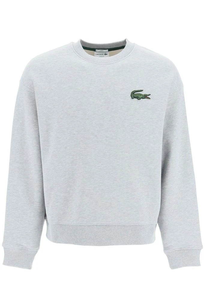 商品Lacoste|ORGANIC COTTON SWEATSHIRT WITH MACRO LOGO,价格¥496,第1张图片