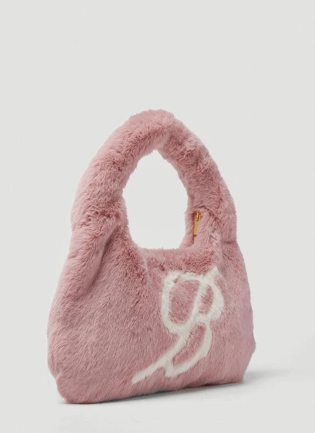 商品BLUMARINE|Eco Faux Fur Handbag in Pink,价格¥2277,第2张图片详细描述