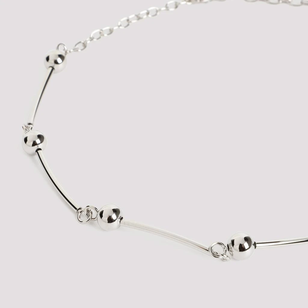 商品Hugo Kreit|Silver Particole Chain Brass Necklace,价格¥1305,第4张图片详细描述