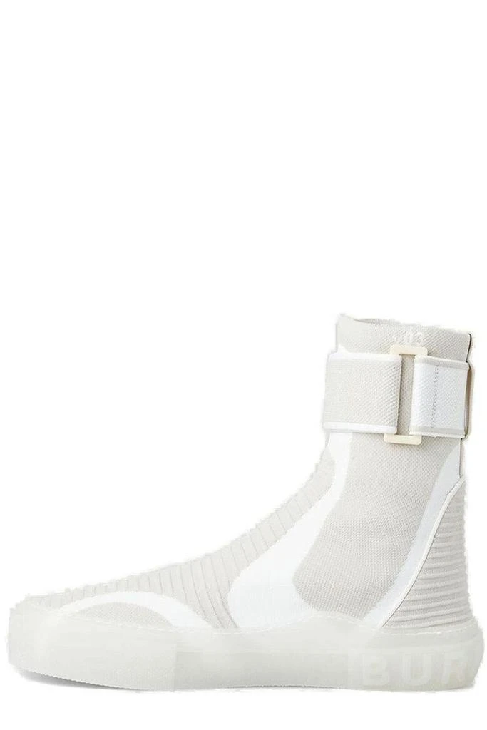 商品Burberry|Logo Detailed High-top Sneakers,价格¥3427,第2张图片详细描述