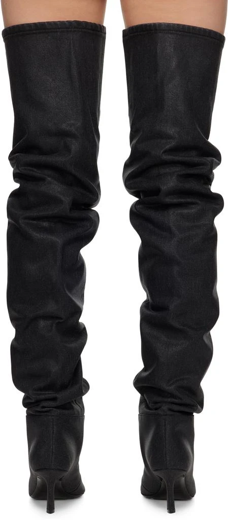 商品Alexander Wang|Gray Viola Denim Boots,价格¥5449,第2张图片详细描述