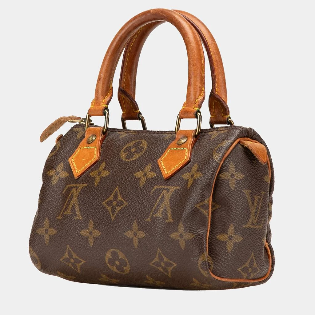 商品[二手商品] Louis Vuitton|Louis Vuitton Brown Monogram Mini Speedy HL,价格¥10202,第2张图片详细描述