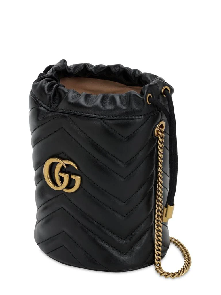 商品Gucci|mini 皮革水桶包,价格¥8765,第3张图片详细描述