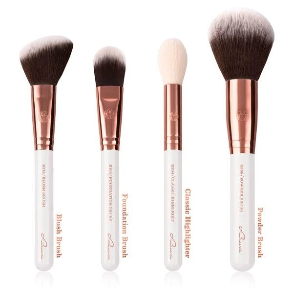 商品Lookfantastic|Luvia Essential Brushes Set - Feather White,价格¥661,第3张图片详细描述