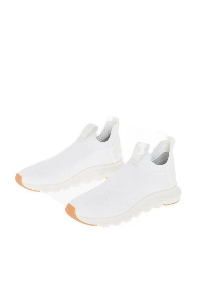 商品Zegna|Ermenegildo Zegna Mens White Other Materials Slip On Sneakers,价格¥5880,第1张图片