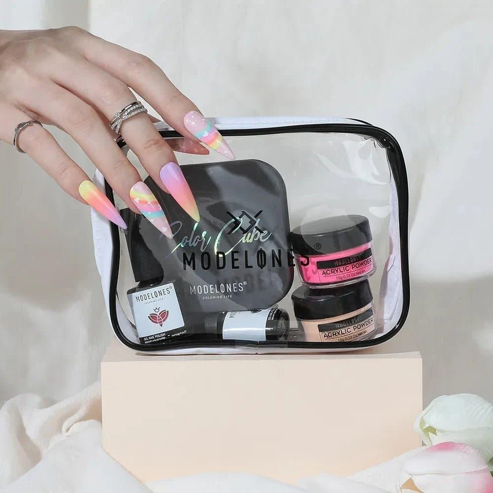 商品[国内直发] MODELONES|MODELONES Clear Cosmetic Makeup Bag,价格¥97,第2张图片详细描述