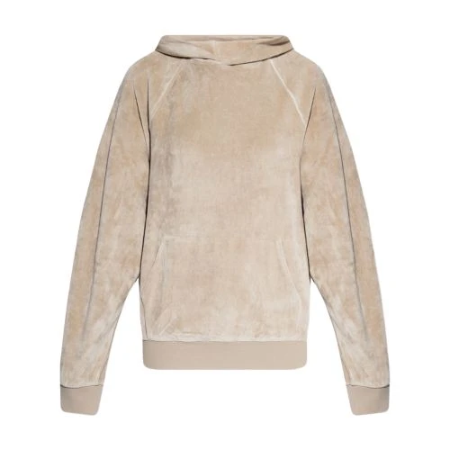 商品Fear of god|【预售】 女士 卫衣 丝绒连帽衫  FGE9P5K3GRY,价格¥1381,第1张图片