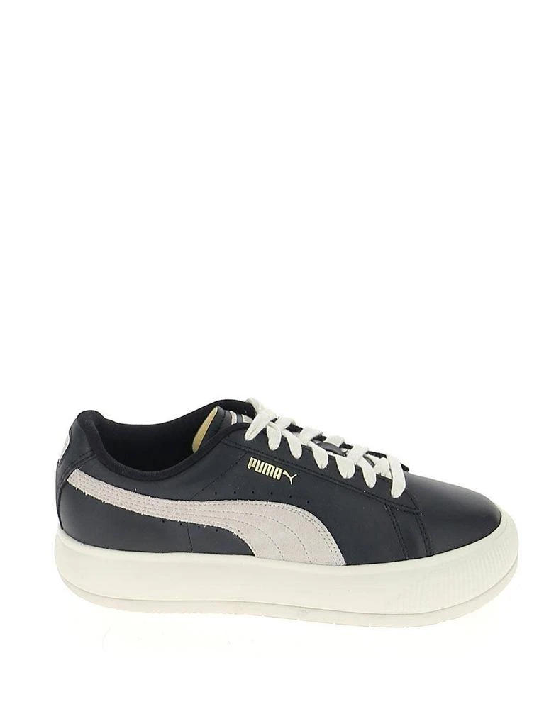 商品Puma|Black And White Leather Sneakers,价格¥504,第1张图片