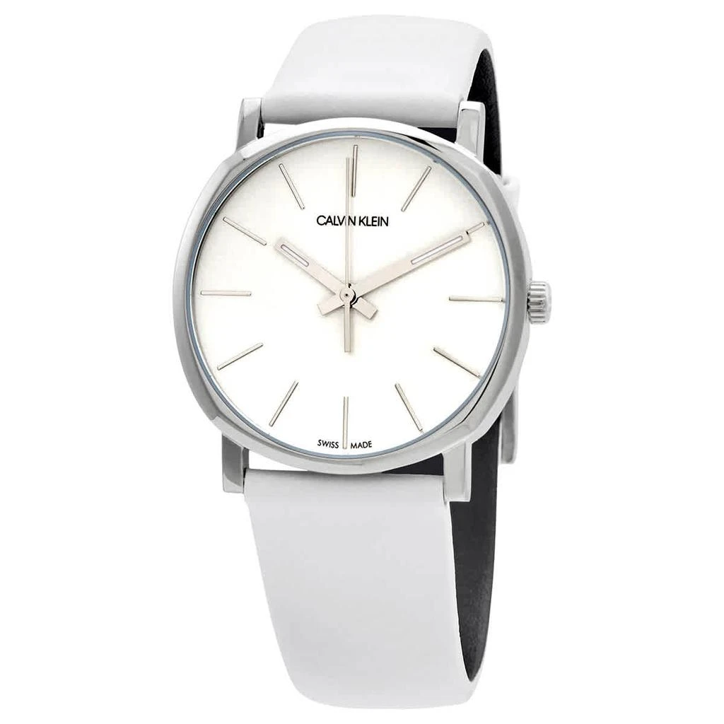 商品Calvin Klein|Posh Quartz White Dial Ladies Watch K8Q331L2,价格¥299,第1张图片