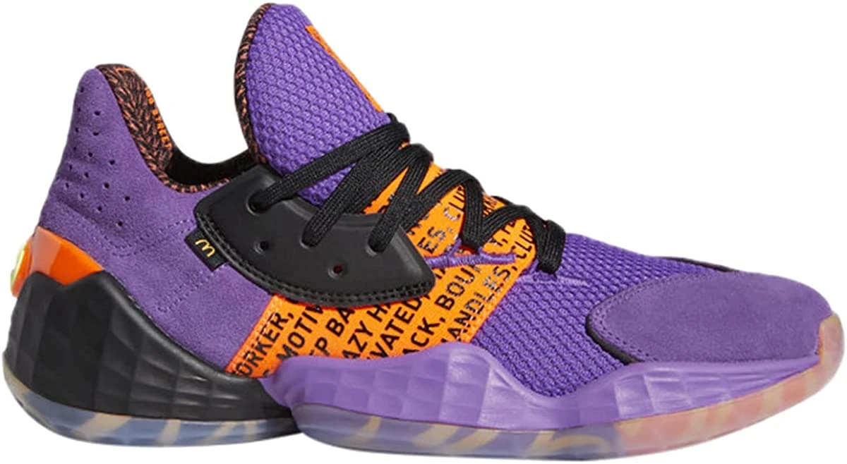 商品Adidas|Men's Harden Vol 4 GCA McDonalds Basketball Shoes,价格¥859,第1张图片