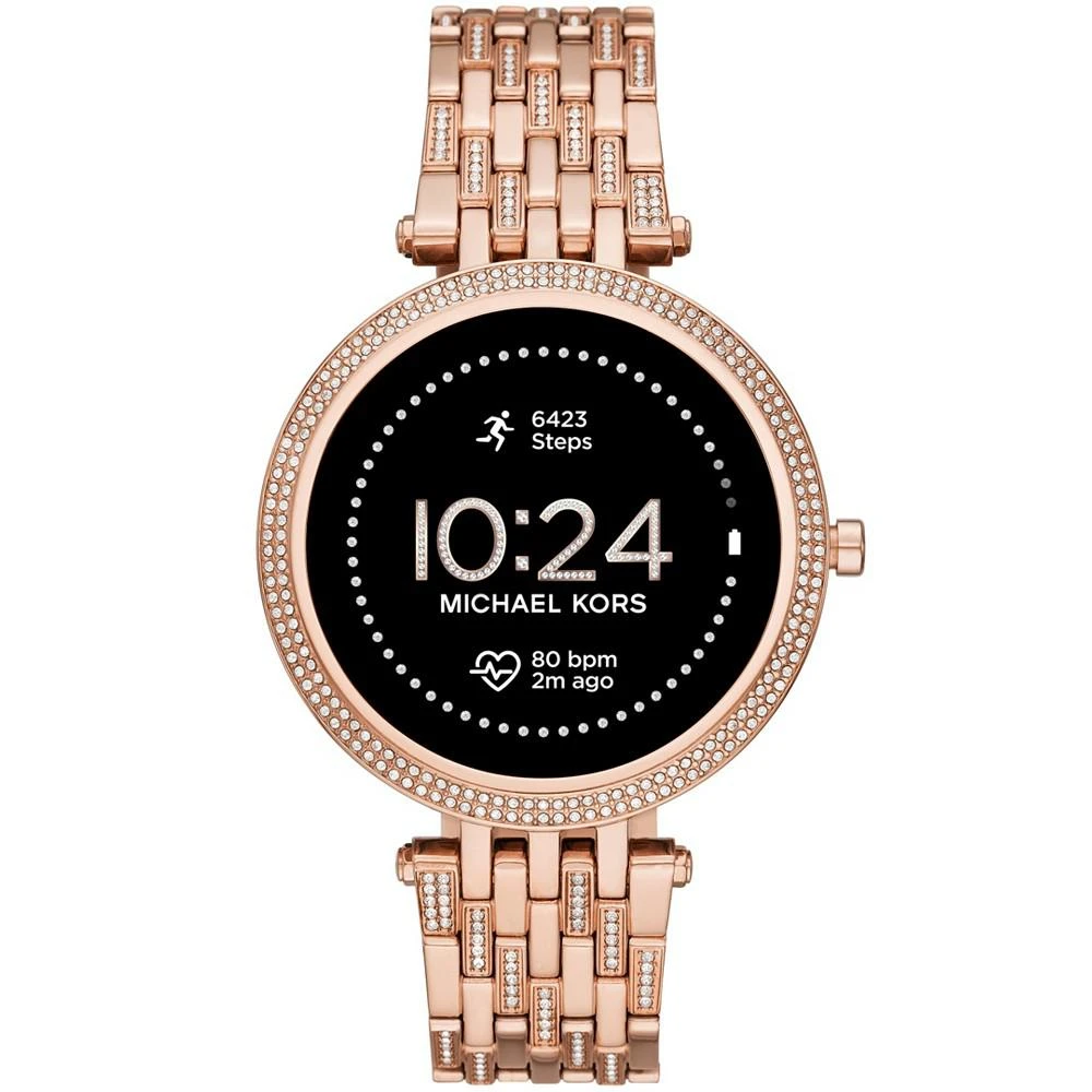 商品Michael Kors|Women's Gen 5E Darci Rose Gold Stainless Steel Smartwatch, 43mm,价格¥1330,第1张图片