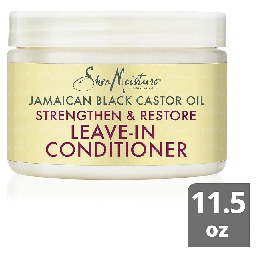 商品SheaMoisture|Leave In Conditioner 100% Pure Jamaican Black Castor Oil,价格¥104,第3张图片详细描述
