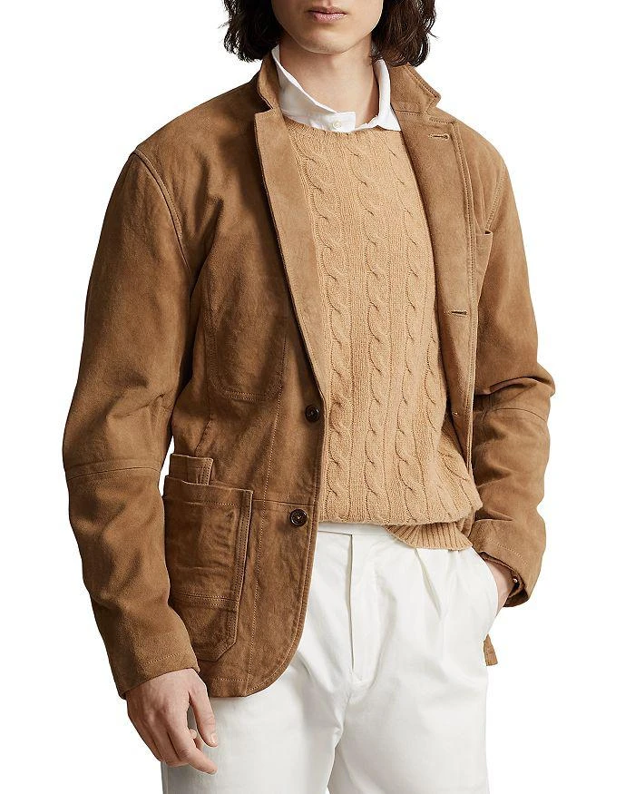 商品Ralph Lauren|Suede Jacket,价格¥3409,第1张图片