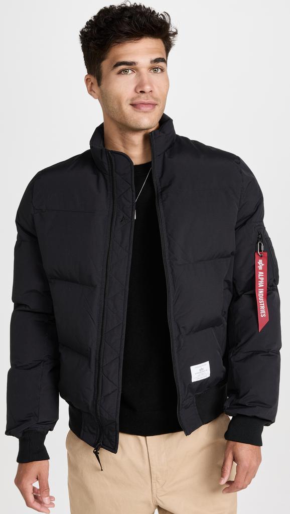 商品Alpha Industries|Alpha Industries Ma-1 Quilted Flight Jacket,价格¥1634,第7张图片详细描述