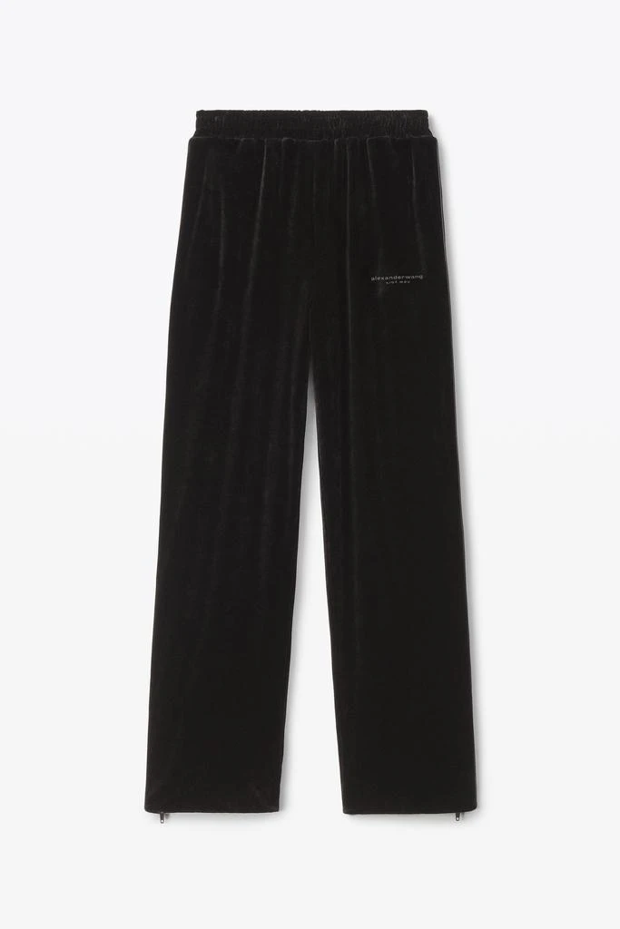 商品Alexander Wang|TRACK PANT IN CRUSHED VELOUR,价格¥3438,第3张图片详细描述