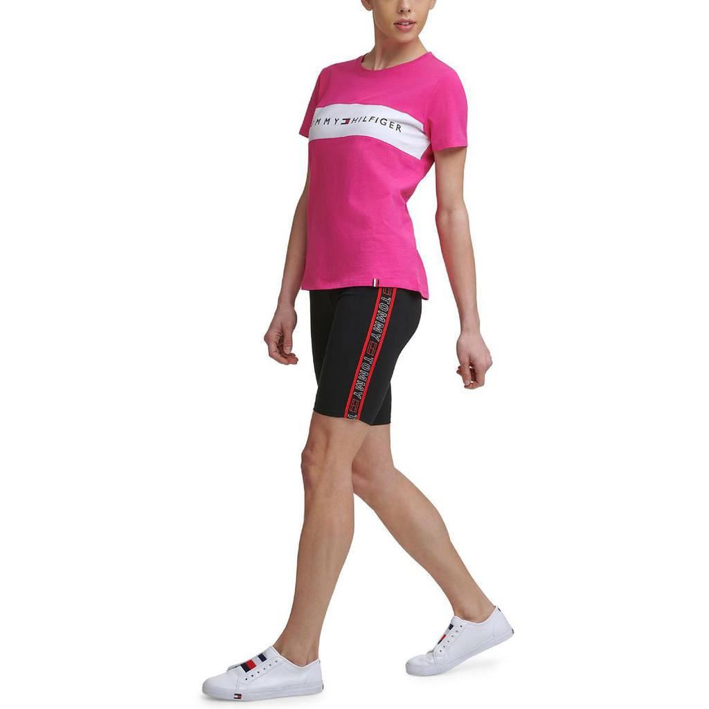 Tommy Hilfiger Sport Womens Hi-Rise Sports Bike Short商品第1张图片规格展示