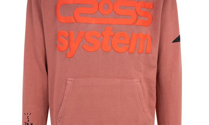 商品Travis Scott|Travis Scott Cross System Hoodie,价格¥1090-¥1165,第5张图片详细描述