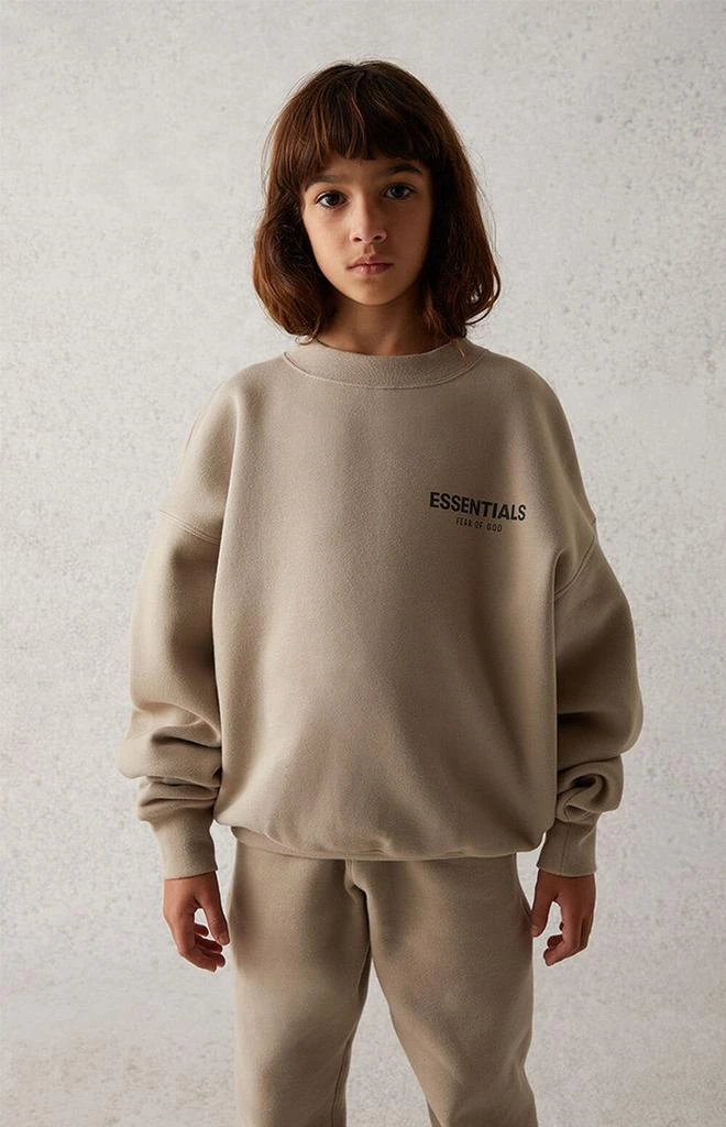 商品Essentials|Tan Crew Neck Sweatshirt,价格¥209,第1张图片