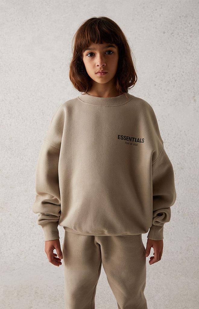 商品Essentials|Tan Crew Neck Sweatshirt,价格¥223,第1张图片