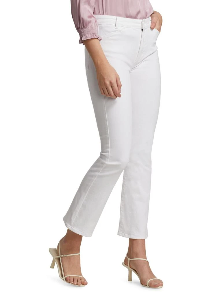 商品Paige|Claudine Ankle Flare Cropped Jeans,价格¥862,第3张图片详细描述
