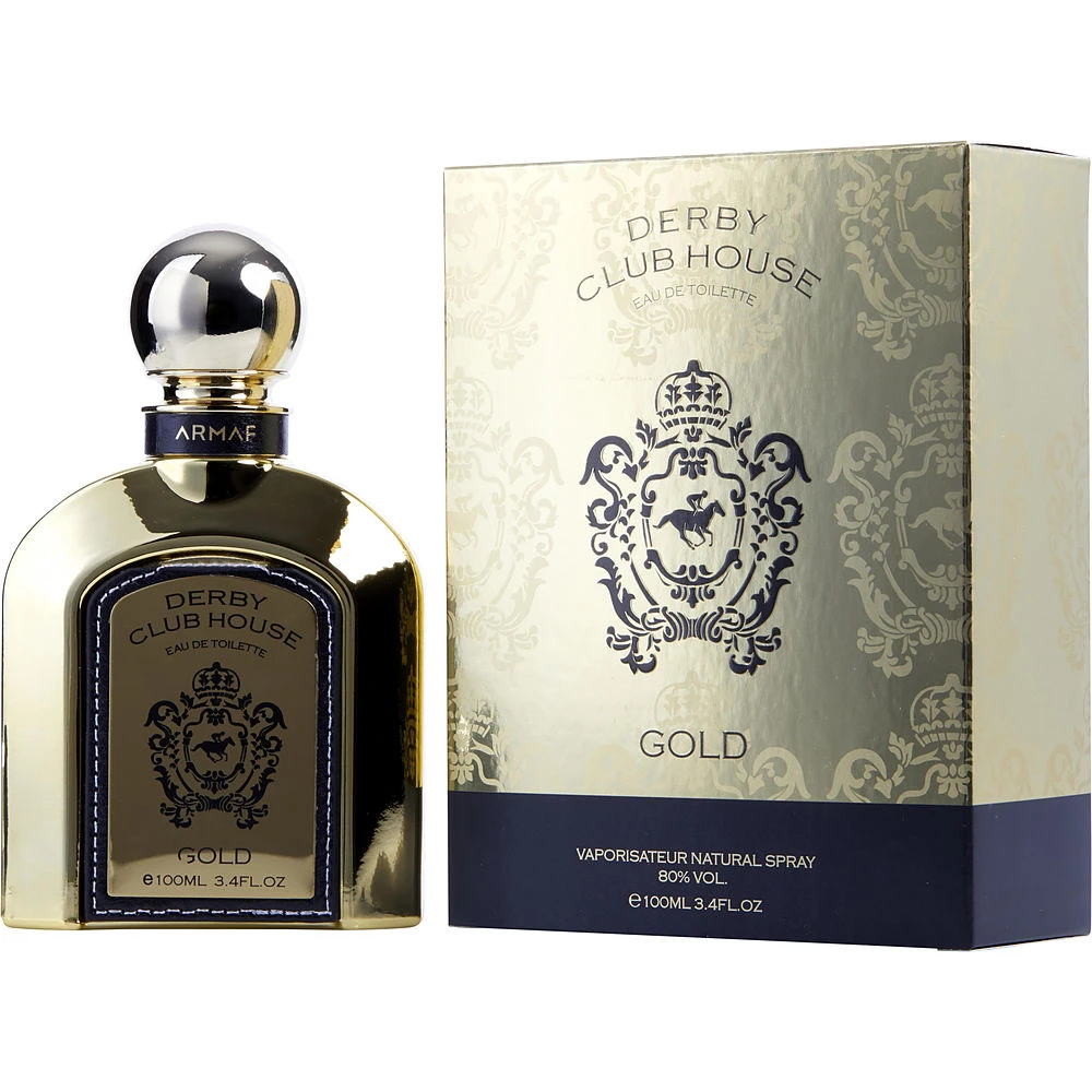 商品Armaf|Armaf 阿玛芙 DERBY CLUB HOUSE GOLD男士淡香水 EDT 100ml,价格¥159,第1张图片