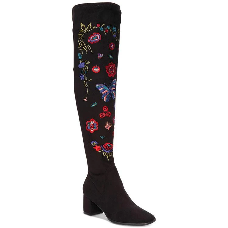 商品Impo|Judy Embroidered Over-The-Knee Boots,价格¥225,第1张图片