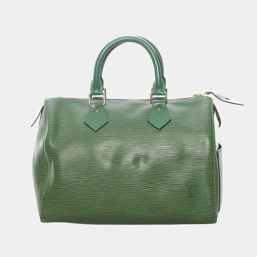 商品[二手商品] Louis Vuitton|Louis Vuitton Green Epi Speedy 25,价格¥5204,第1张图片