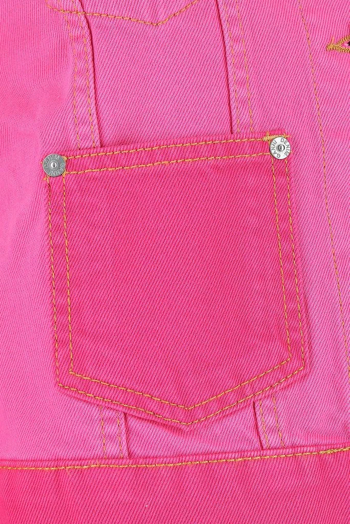 商品Ganni|Fuchsia denim Camy jacket,价格¥1452,第2张图片详细描述