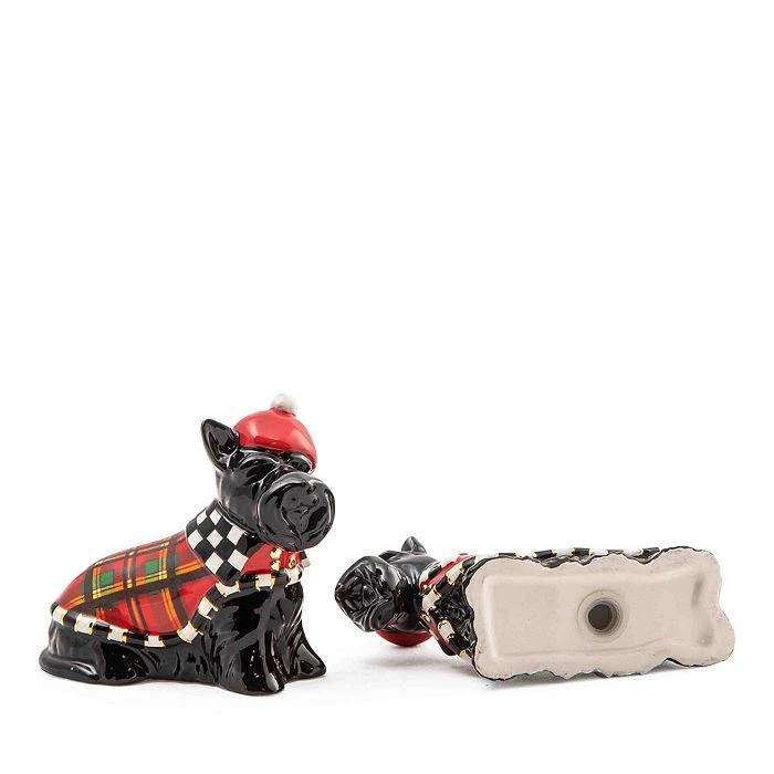 商品MacKenzie-Childs|Scottie Tartan Salt and Pepper Set,价格¥358,第2张图片详细描述