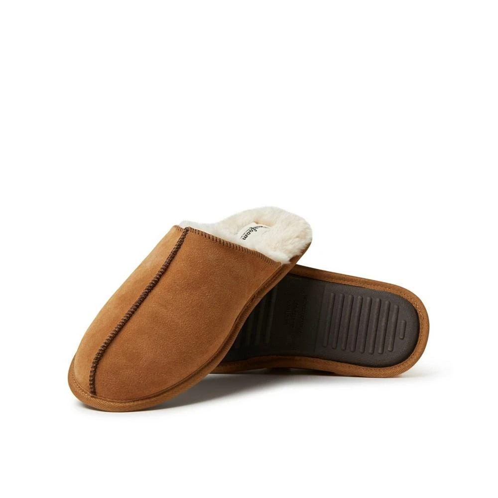 商品Dear Foams|Men's Bradford Genuine Suede Closed Toe Scuff Slippers,价格¥368,第5张图片详细描述