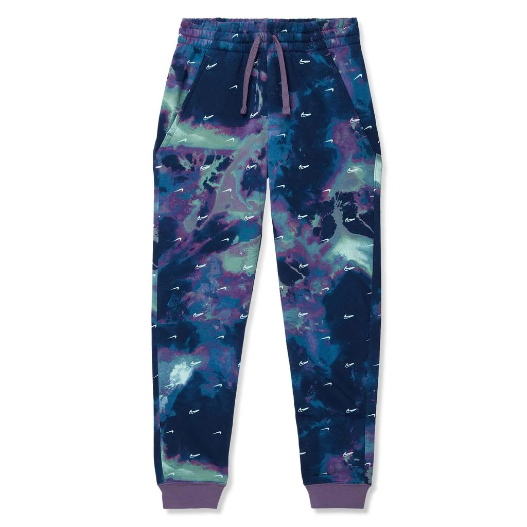 商品NIKE|NSW Club Fleece Print Joggers (Little Kids/Big Kids),价格¥286,第1张图片