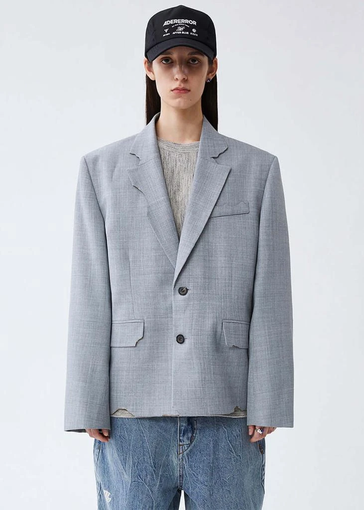 商品ADER error|ADER error Grey Cinder Argo Blazer,价格¥2092,第2张图片详细描述