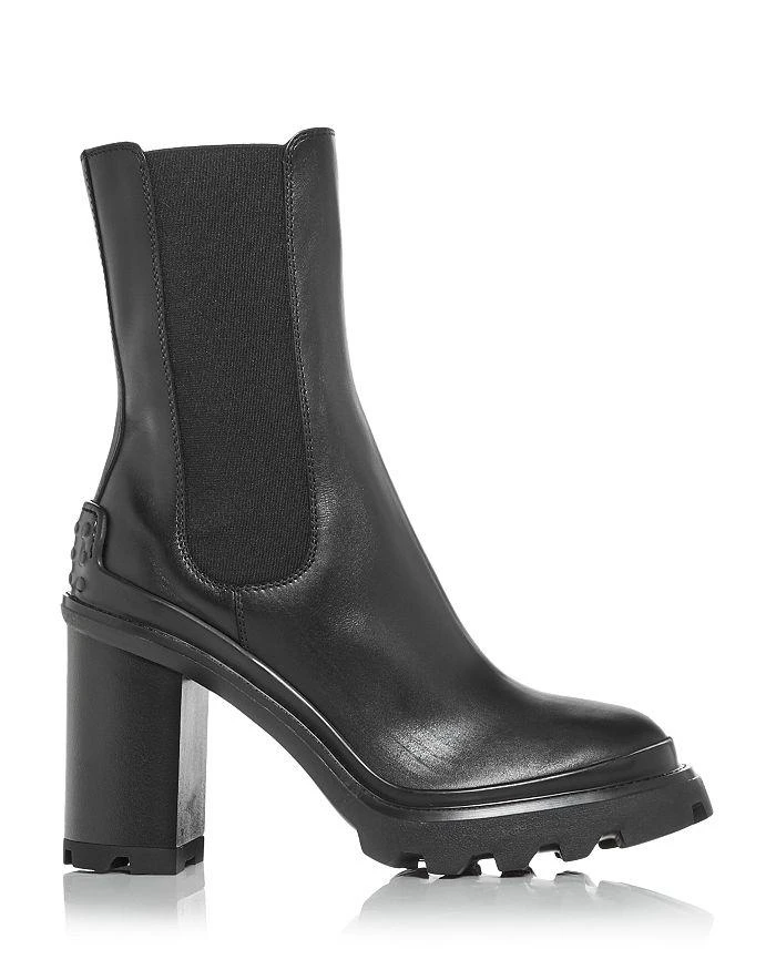 商品Tod's|Women's High Block Heel Booties,价格¥4509,第2张图片详细描述