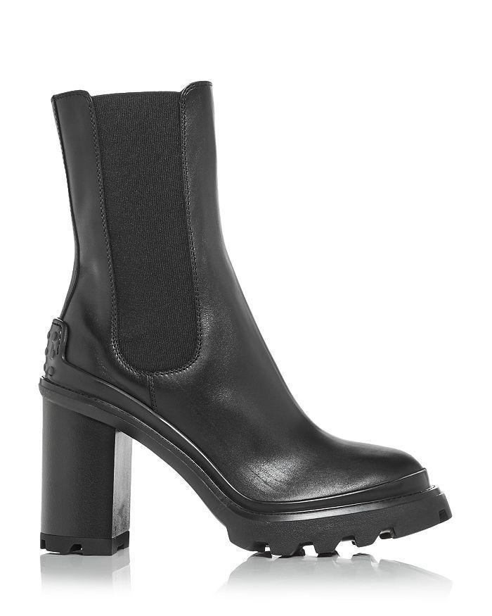 商品Tod's|High Block Heel Booties,价格¥7280,第4张图片详细描述