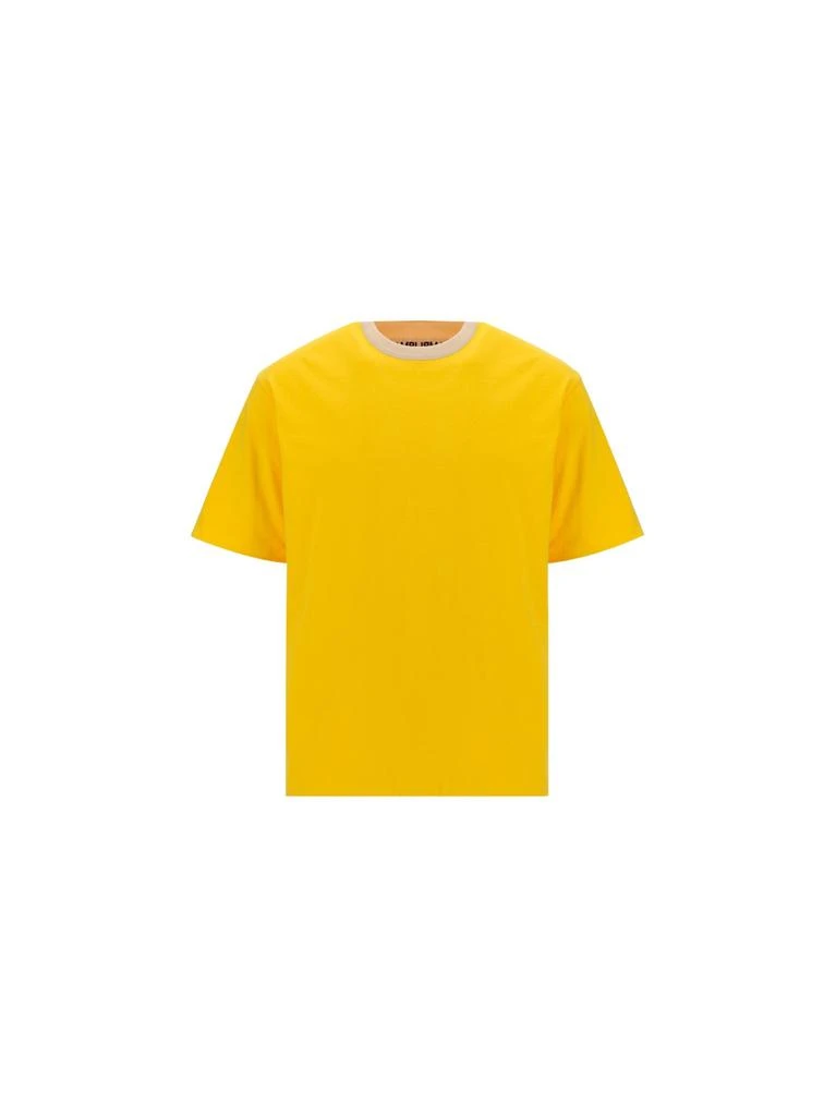 商品Ambush|Ambush Men's  Yellow Cotton T Shirt,价格¥3449,第2张图片详细描述