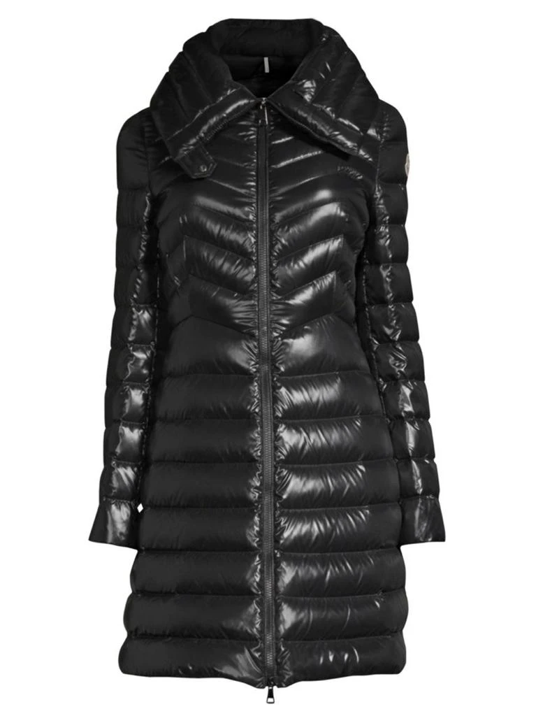 商品Moncler|Faucon Chevron A-Line Coat,价格¥3798,第1张图片
