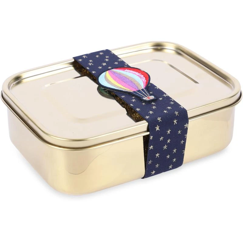 商品Jeune Premier|Balloons and strawberry nickel lunch box set in golden,价格¥1070,第2张图片详细描述
