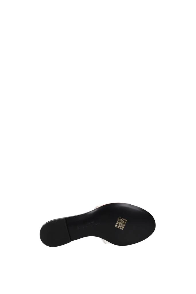 商品Salvatore Ferragamo|Slippers and clogs rhodes Leather Pink,价格¥2181,第5张图片详细描述