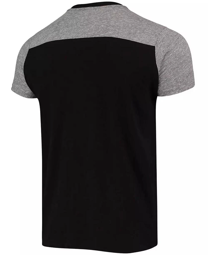 商品Majestic|Men's Black, Gray Cincinnati Bengals Field Goal Slub T-shirt,价格¥335,第2张图片详细描述