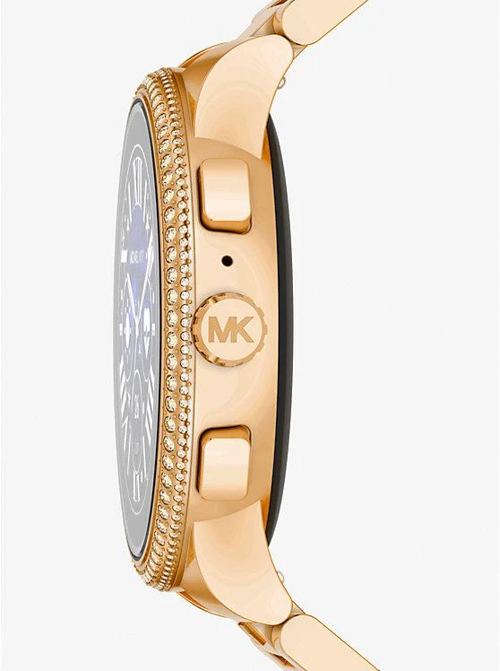 商品Michael Kors|Gen 6 Camille Pavé Gold-Tone Smartwatch,价格¥2098,第2张图片详细描述